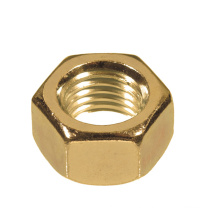 M6 Brass  UNF UNC BH52  Yellow DIN934 M10 M14 M20 Carbon Steel Grade 4.8 Stainless Steel 304 316 310 Alloy 20 660 Hex Nuts